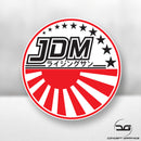 JDM Rising Sun Shooting Star Car Laptop Vinyl Decal Sticker Graphic