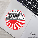 JDM Rising Sun Shooting Star Laptop Macbook Vinyl Decal Sticker