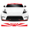 Japanese JDM Rising Sun Car Windscreen Sunstrip Banner Sticker