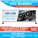 Car Air-Con Service & Re-Gas Garage Banner Sign