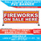 Fireworks on sale here outdoor pvc banner