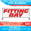 garage workshop fitting bay outdoor pvc banner