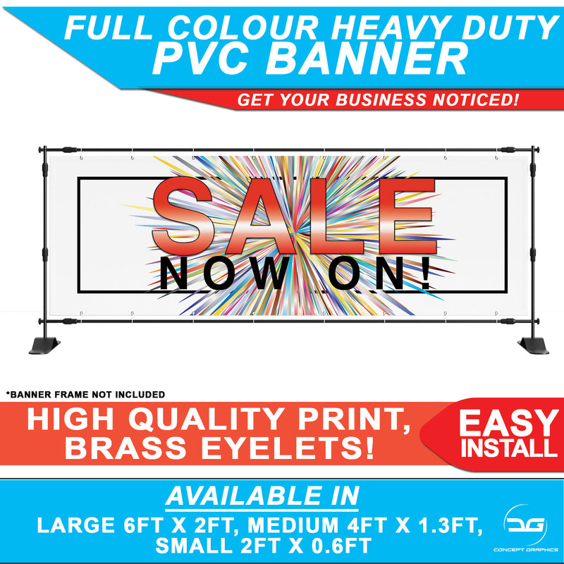 Shop Retail Sale Now On Advertising Sign Banner Sign