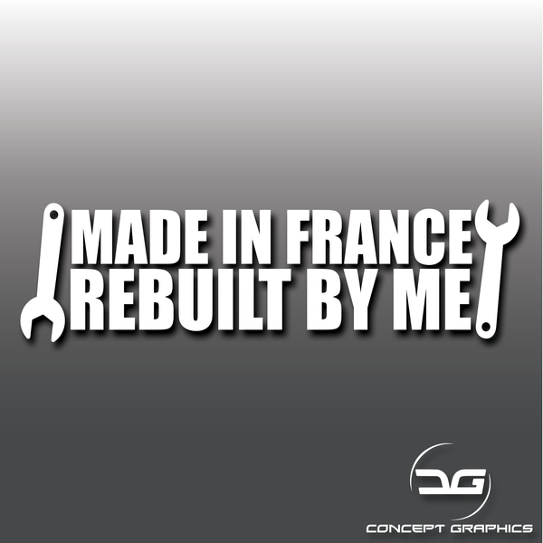 Funny French Car Vinyl Decal Sticker