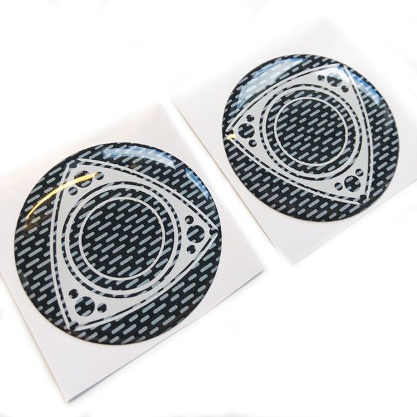 Auto Logo Sticker Voor Mazda MX-30 2020–, 3D Chrome Auto Logo Sticker Voor Mazda MX-30 2020–, 3D Chrome
