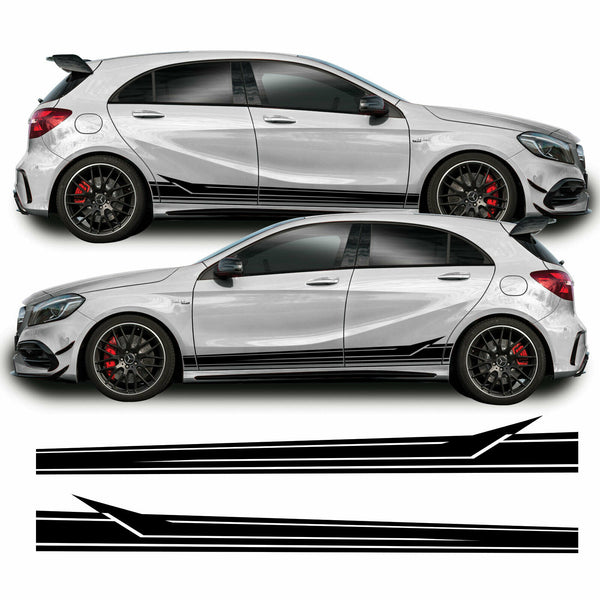 Sport Car Sticker Whole Body Decals Auto Sticker for Mercedes-Benz AMG A  Class C Class