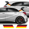 Mercedes A Class 2013 - 2018 W176 A45 AMG German Flag C-Pillar Vinyl Decal Sticker Graphics