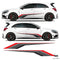 Racing side Stripe Sticker Graphics Mercedes A45 A class AMG Kit