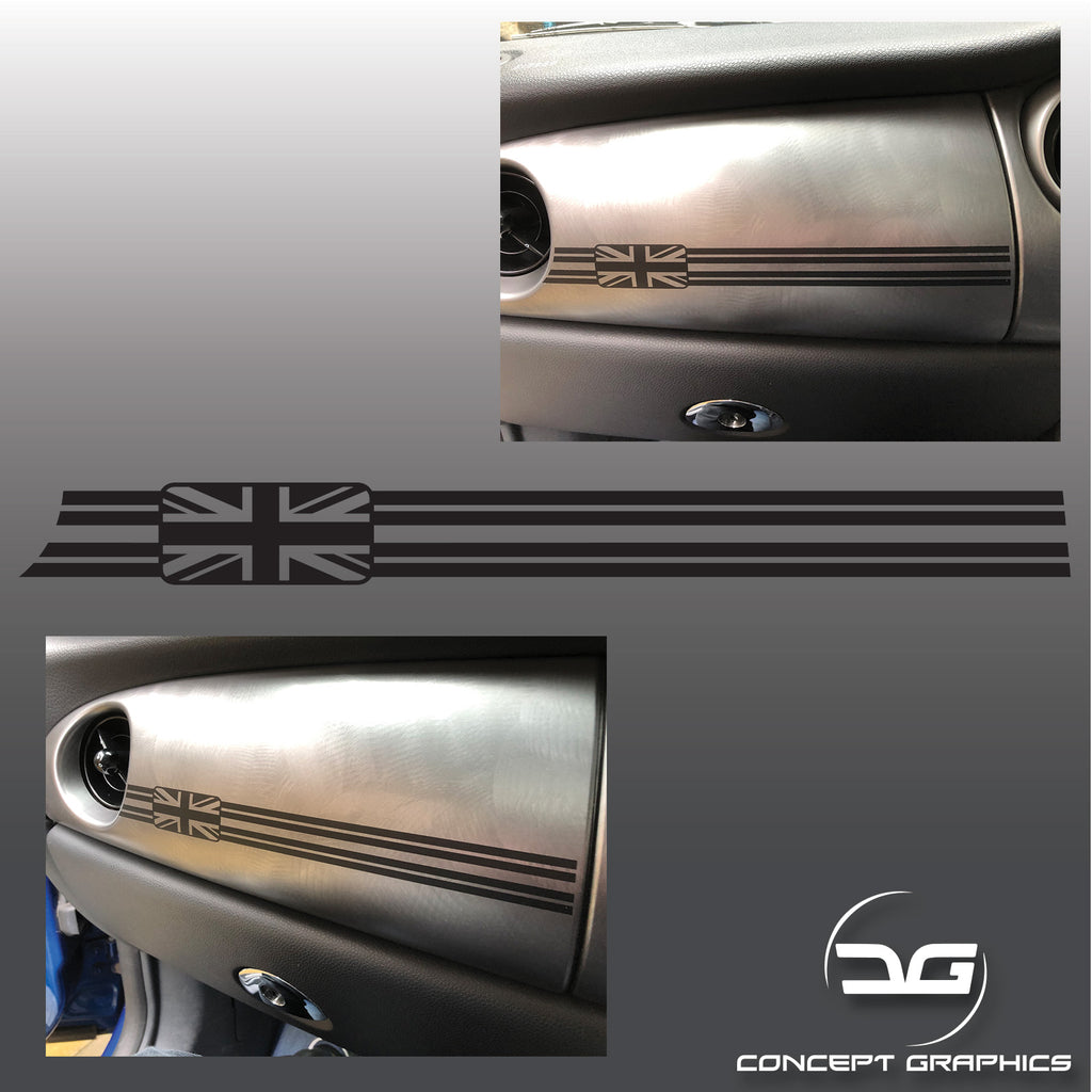 Mini Cooper S R53 Supercharged Dashboard Sticker | Concept Graphics