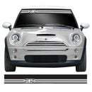 Mini Cooper Union Jack Stripe Windscreen Sunstrip Banner Sticker Fist Gen 1, 2 & 3 BMW Mini Models