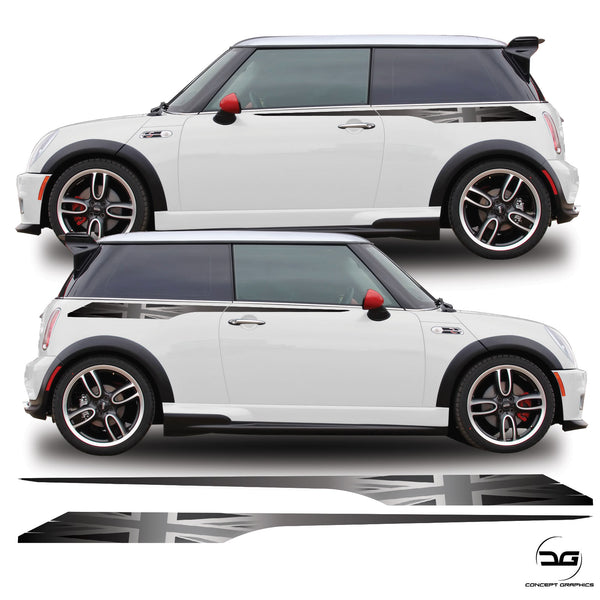MINI Cooper Decal CHECKMATE Style Fender Decal For MINI Cooper R50