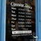 Personalised Custom Opening Hours Times Vinyl Decal Sign for Coffeshops, Barbershops, Salons, Retail Window Example