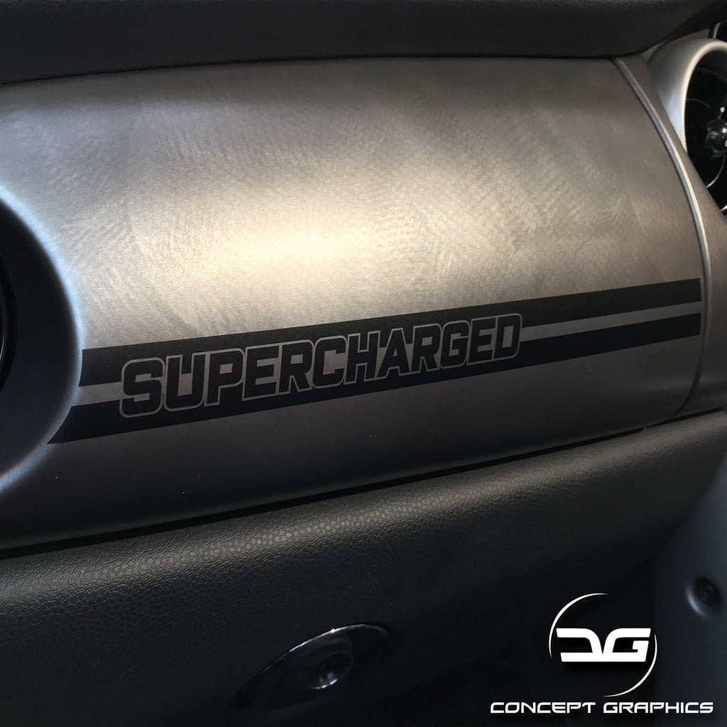 Mini Cooper S R53 Dashboard Sticker Decal Graphics | Concept Graphics
