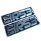 R53 Union Jack Car Chrome 3D Domed Gel Decal Badge Wing Emblem Fits Mini Cooper