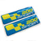 200 Sport 3D Domed Gel Decal Sticker Badges Fits Renault Clio Sport