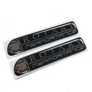 Rotary Performance Chrome 3D Domed Gel Decal Badge JDM Fits Mazda RX7, RX8