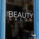The Beauty Salon Make-up Nail Bar Window Wall Vinyl Decal Sticker