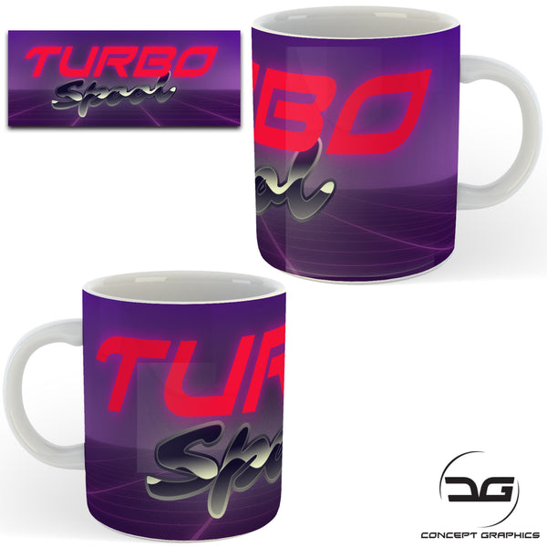 Turbo Spool Funny Novelty Coffee Mug/Cup Car Enthusiasts Gift