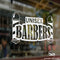 Unisex Barbers Vinyl Decal Sticker Sign