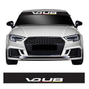 VDUB German Flag Euro/DUB Car Windscreen Sunstrip Banner Vinyl Decal Sticker 