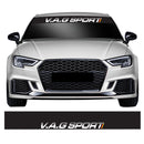 V.A.G Sport German Flag Euro/DUB Car Windscreen Sunstrip Banner Vinyl Decal Sticker 
