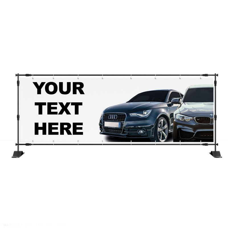 Custom Text Motor Trade Car Sales Outdoor Advertising PVC Banner Sign