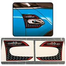 Works Flag Side Trim Badge Sticker Inlays For Mini Cooper F55 F56 & F57