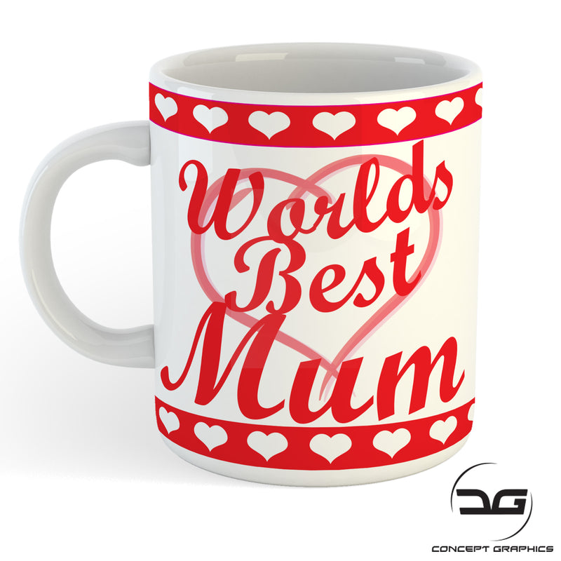 Worlds Best Mum Mothers Day/Birthday Gift Mug