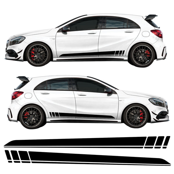 A45 A class Edition 1 Style Lower Stripes Mercedes-benz Decal Kit