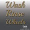 Car Valeting Wash, Rinse & Wheels Vinyl Bucket Stickers