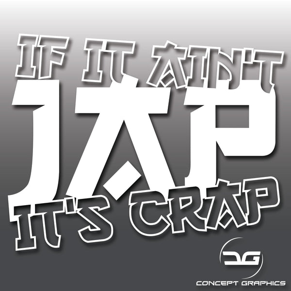 Sticker Crap Novelty Funny Joke Car Window Vinyl Decal Stickers | Concept Graphics