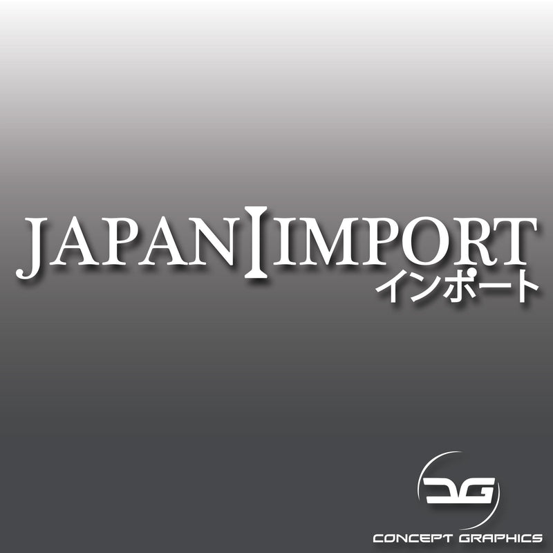Japan Import JDM Car Vinyl Decal Sticker