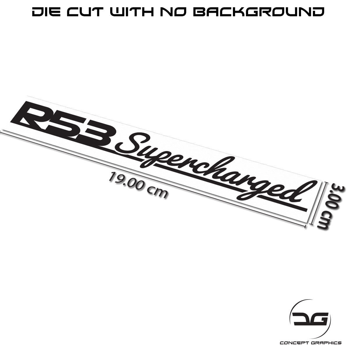 Mini Cooper S R53 Supercharged Signature Vinyl Decal Sticker – Concept ...