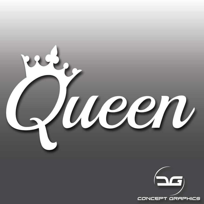 Queen Funny Novelty Vinyl Decal Sticker