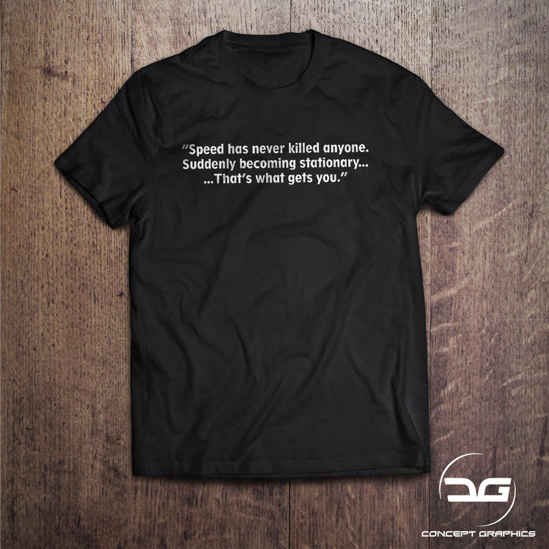 Funny Jeremy Clarkson Speed Quote T-shirt 