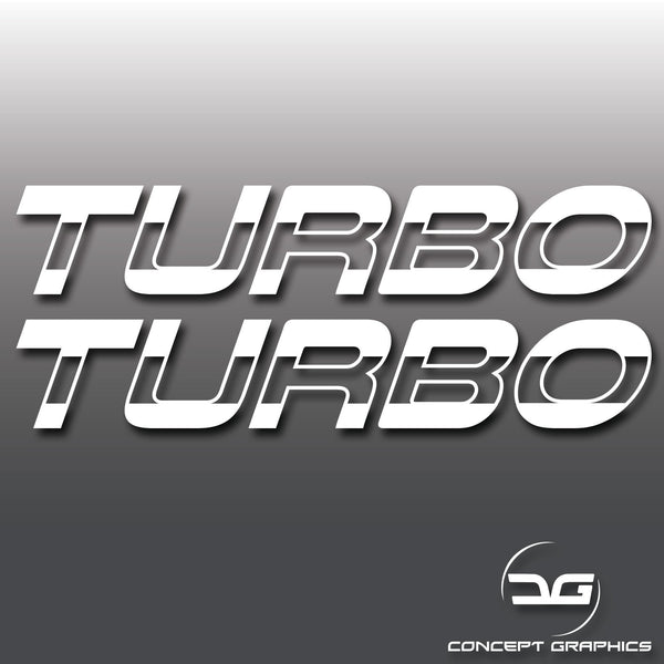 Turbo Sticker Design Funny Turbocharged Boost Vinyl Decal Stickers | Concept Graphics