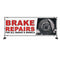Brake Repairs Automotive garage service banner Sign