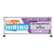 We're hiring business job advertising Outdoor PVC Banner